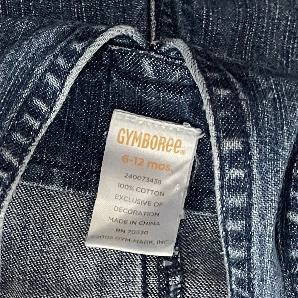 Baby Gymboree Blue Denim Classic Overalls size 24 months Barely Worn Adjustable